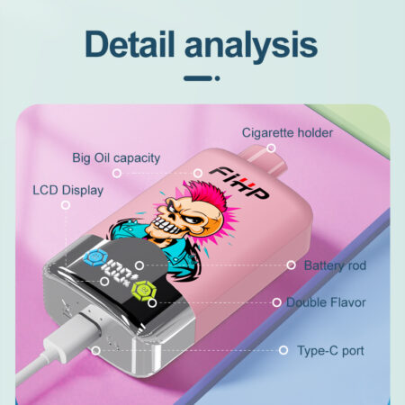 FIHP 40K electronic cigarette with USB charging
