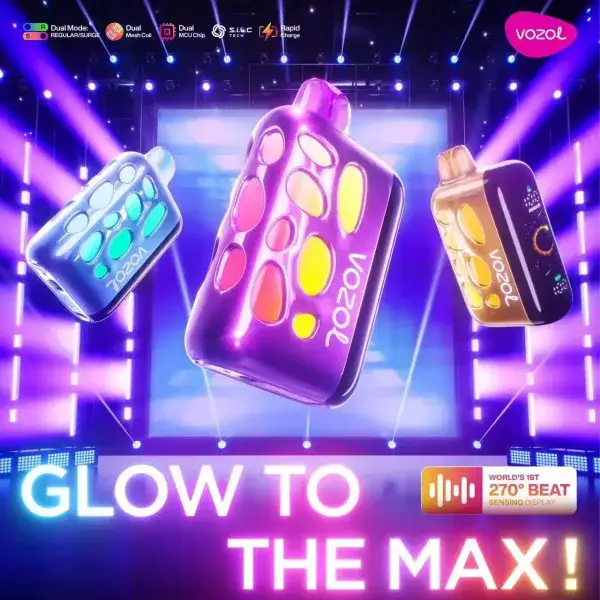 Vozol Rave 40K Disposable Vape Front View