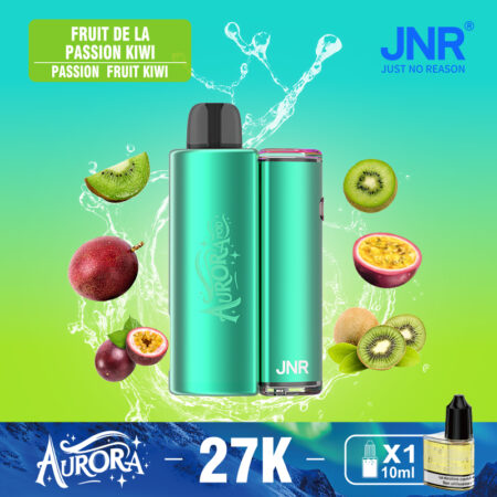 JNR Aurora 27K refillable vape pod kit