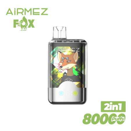 Airmez FOX 80K Rechargeable Vape with Crystal Screen