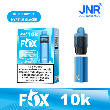 JNR Fox 10k refillable vape pod kit