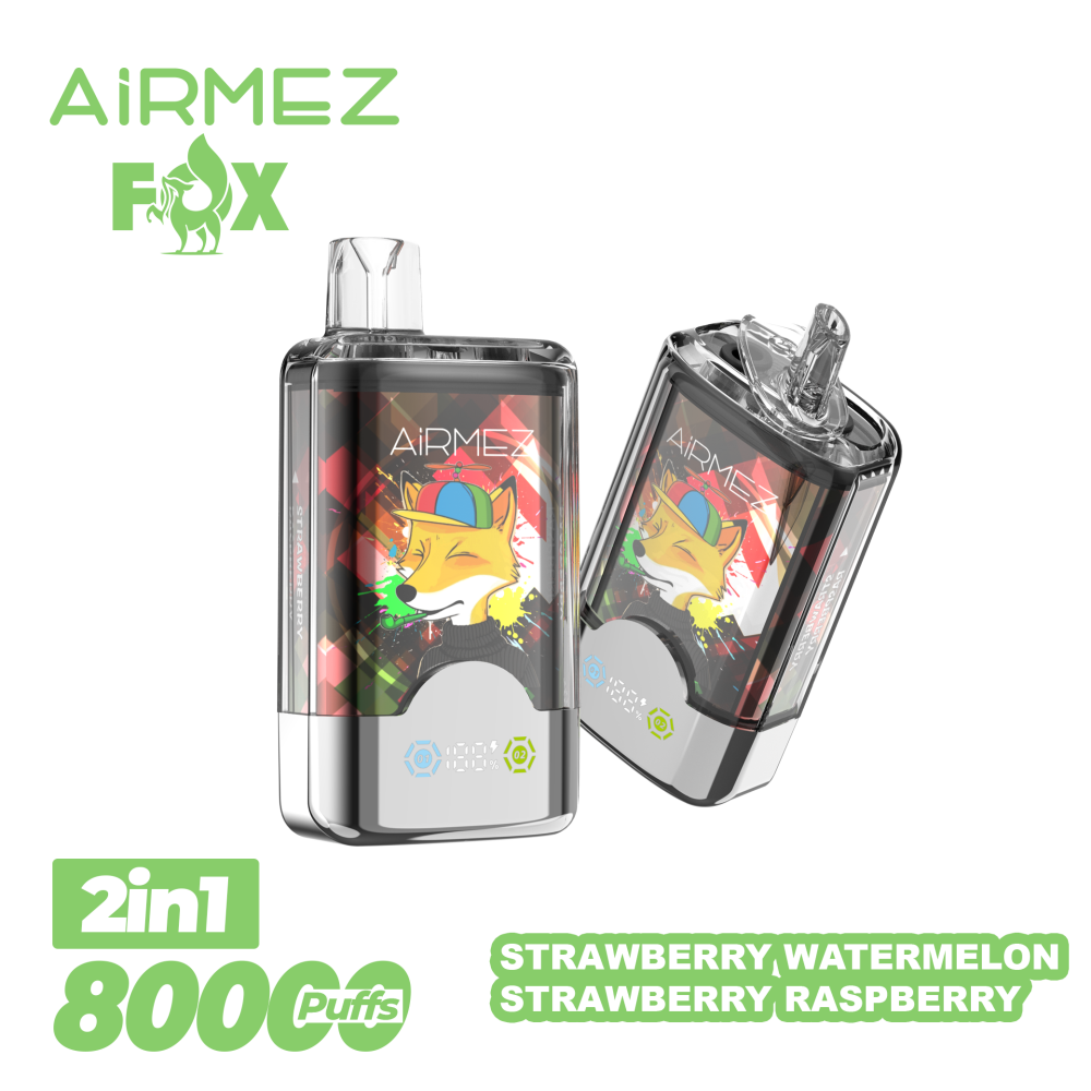 Airmez FOX 80K Smart Vape Crystal Screen Display