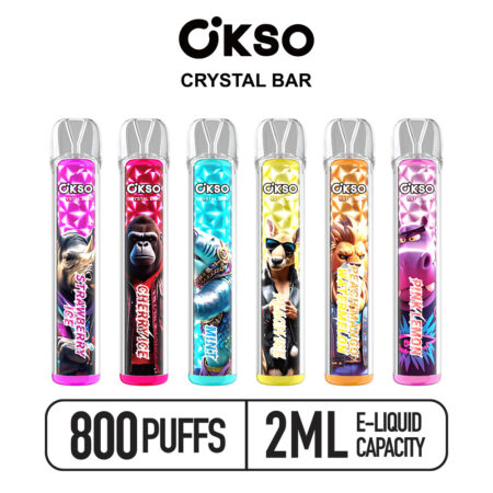 OKSO Crystal Bar 800 Disposable Vape Pen 800 Puffs