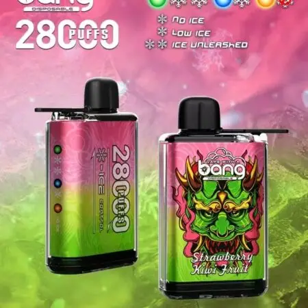 Bang King 28K handy vape with rechargeable battery