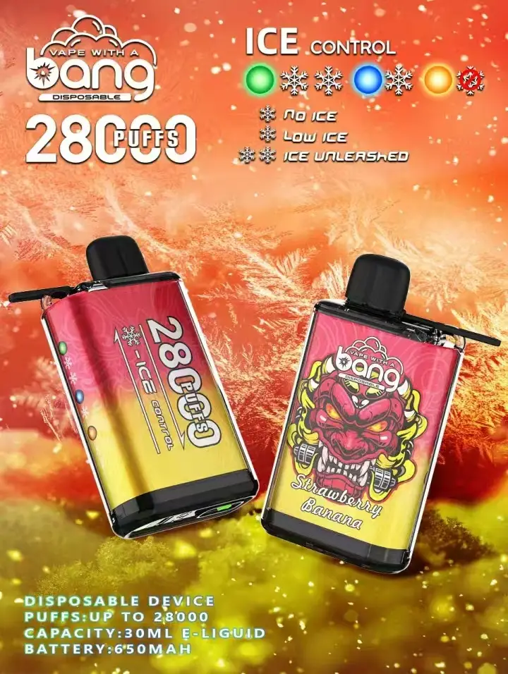 Bang King 28K vape box compact design