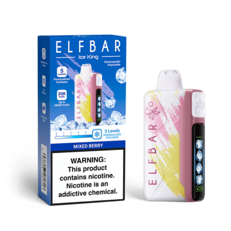 Elfbar 30000 puffs turbo mode vape pen