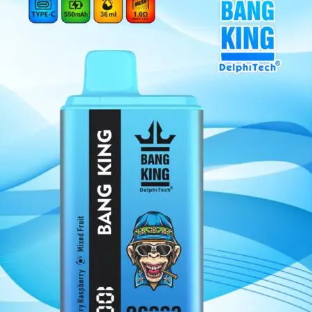 Bang King 30K adjustable airflow vape box design