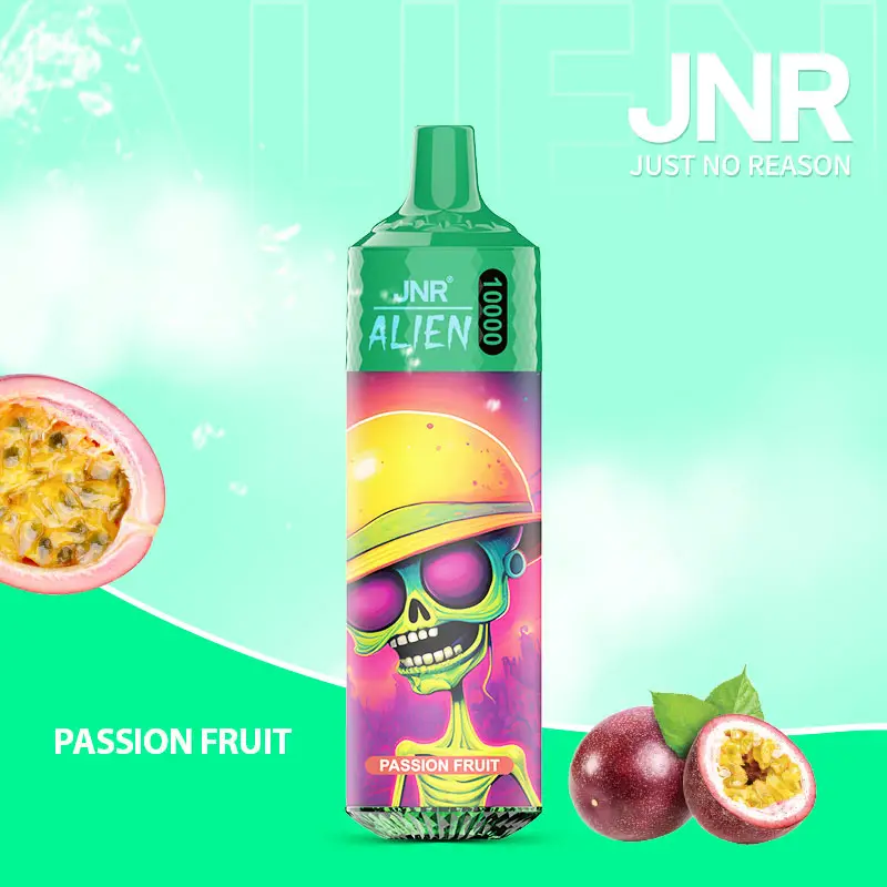 JNR Alien 10K puff vape pen with fruity flavors
