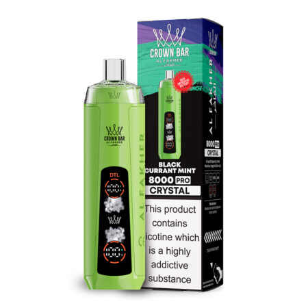 Al Fakher crown bar 8k shisha vape 45 flavors