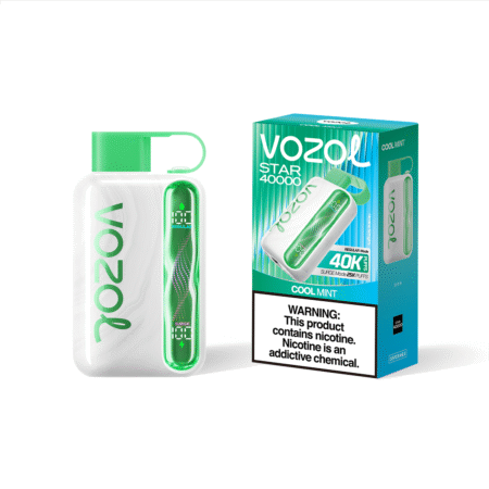 Portable 40k Vozol Vape Box in Hand