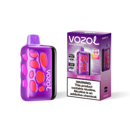Vozol Rave 40K Strawberry Kiwi Flavor Disposable Vape