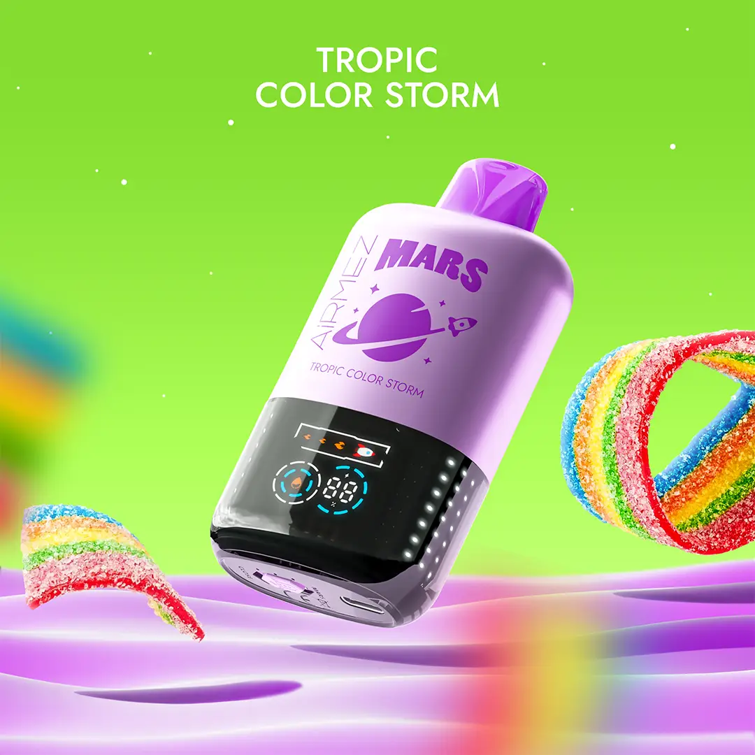 Airmez Mars 20K big puff disposable vape for MTL vapers