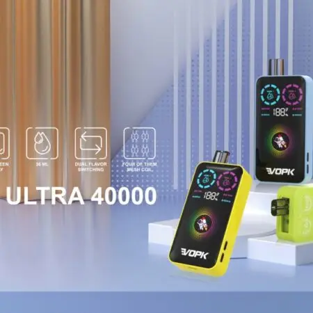 VOPK 2-in-1 disposable vape dual flavor switch