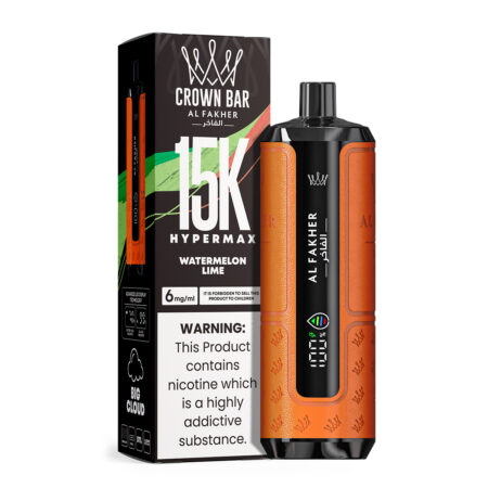 Al Fakher Crown Bar 15000 shisha-inspired disposable vape