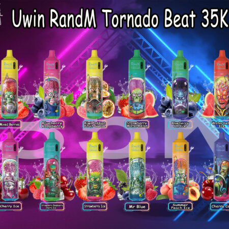 RGB light feature of Tornado Beat 35K smart vape