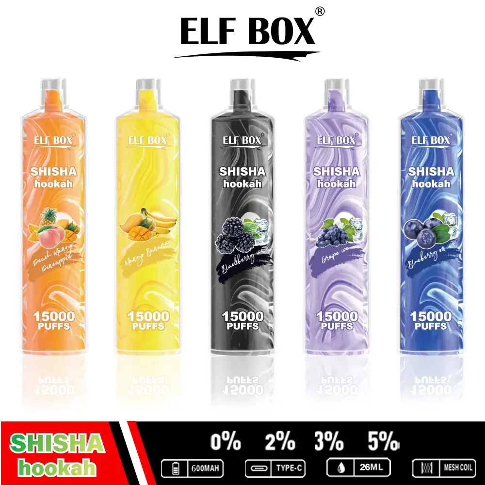 ELF BOX crystal vape stylish portable design