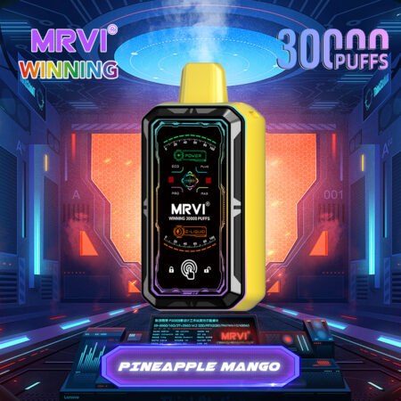 MRVI 30K vape full screen display front view