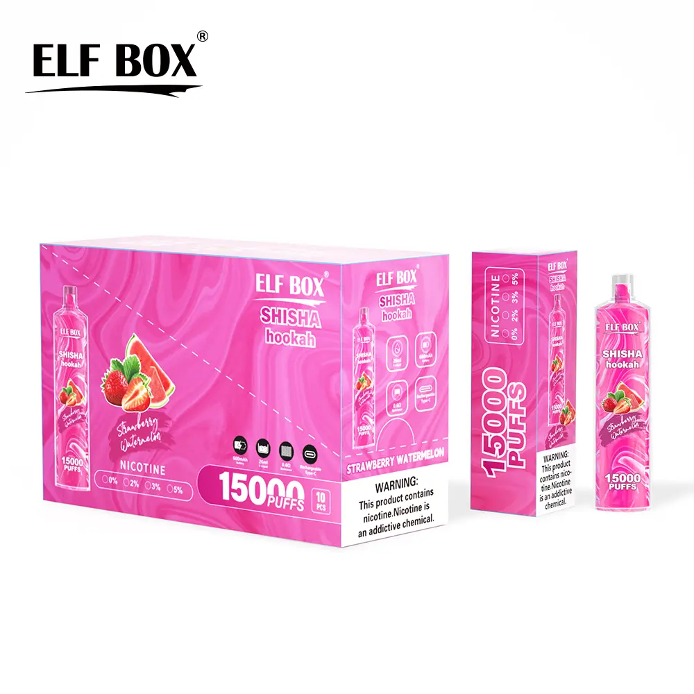ELF BOX LS15000 disposable vape 15K puffs crystal design