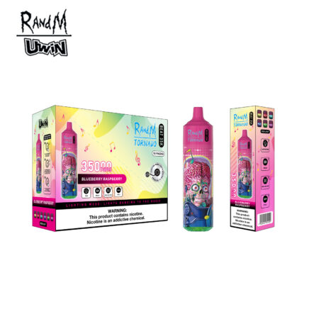 Uwin RandM Tornado Beat 35K vape box packaging