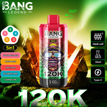 Bang 5in1 Vape Flavors Combination Set