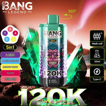Bang Legend 120K Vape Packaging Box