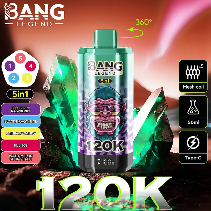 Bang Legend 120K Vape Packaging Box
